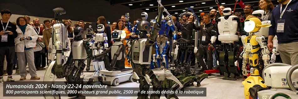 Humanoids 2024 - Nancy 22 - 24 novembre 2024